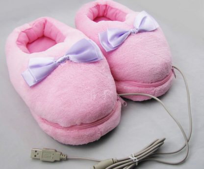1-Pair-USB-Powered-Cushion-Shoes-Electric-Heat-Slipper-USB-Gadget-Cute-Grey-Piggy-Plush-USB (3)