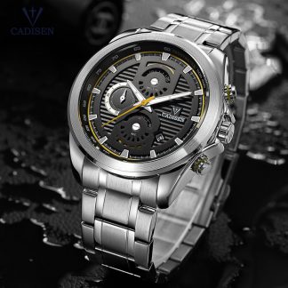 Cadisen-Men-s-Chronograph-Analogue-Quartz-Wristwatches-Stainless-Steel-Band-Classic-Business-Watch-for-Man-Luminous_16