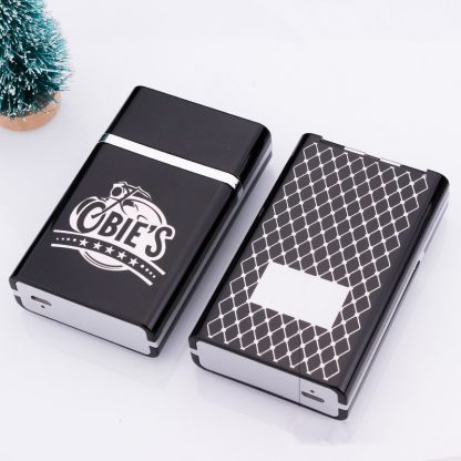 Portable-Plastic-Cigarette-Boxes-With-Electronic-USB-Lighter-Rechargeable-Flameless-Windproof-Lighter-Smoking-Gadgets-For-Men (3)