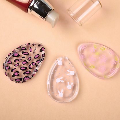 Silicone-Makeup-Sponge-Jelly-Powder-Cream-Puff-Waterdrop-Silisponge-Face-Foundation-Blender-Leopard-Glitters-Make-Up_11