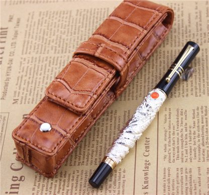 silver-JINHAO-ballpoint-Pen-School-Office-Stationery-high-quality-dragon-roller-ball-pens-luxury-business-gift_16