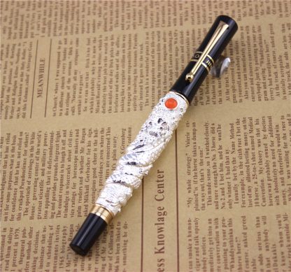 silver-JINHAO-ballpoint-Pen-School-Office-Stationery-high-quality-dragon-roller-ball-pens-luxury-business-gift_19