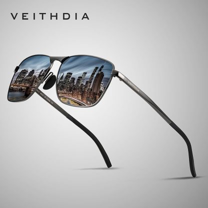 VEITHDIA Brand Men's Vintage Sunglasses Polarized UV400 Lens Eyewear Accessories Male Sun Glasses For Men/Women V2462 1